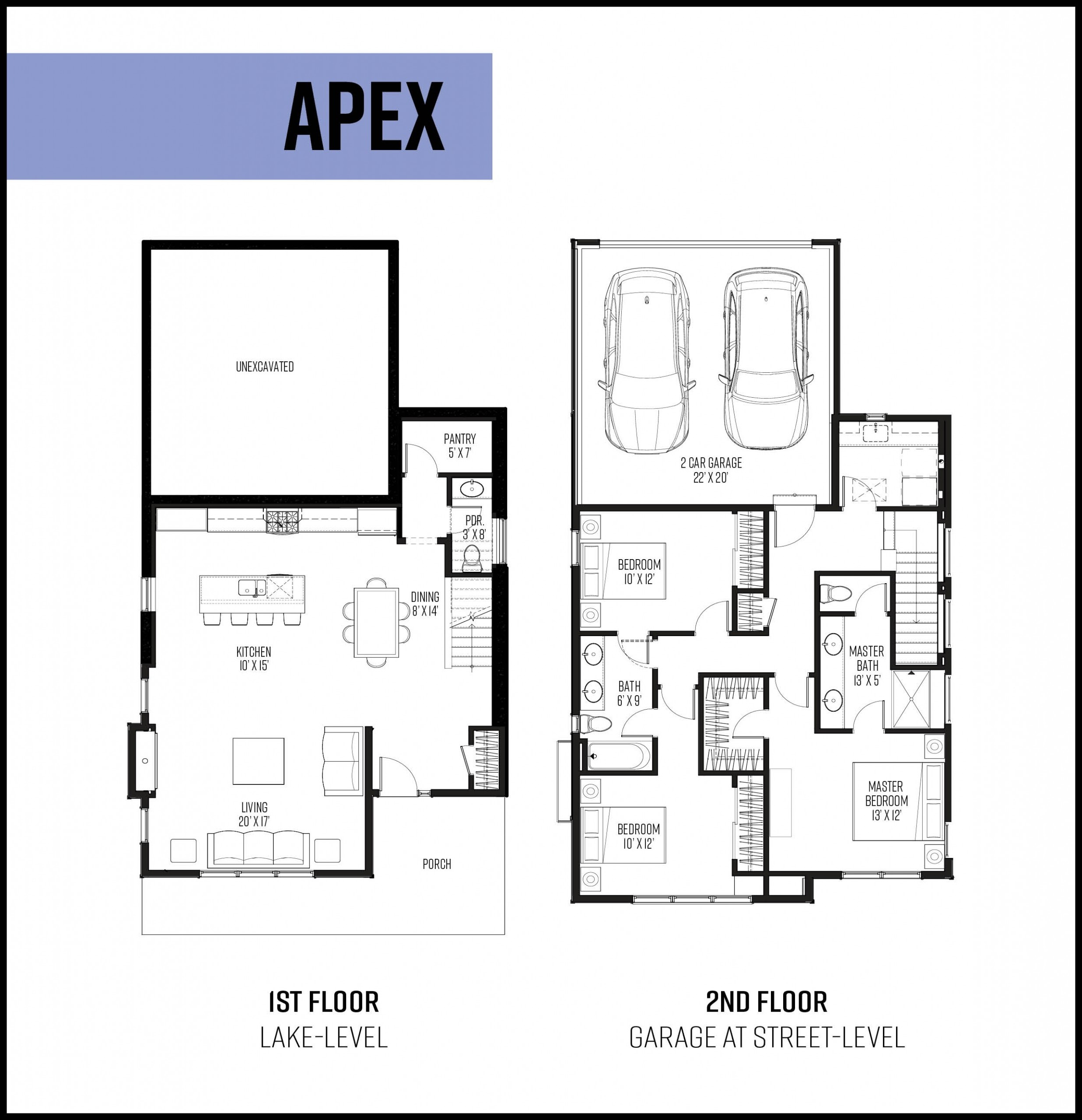 Apex Floorplan Berkley Shores